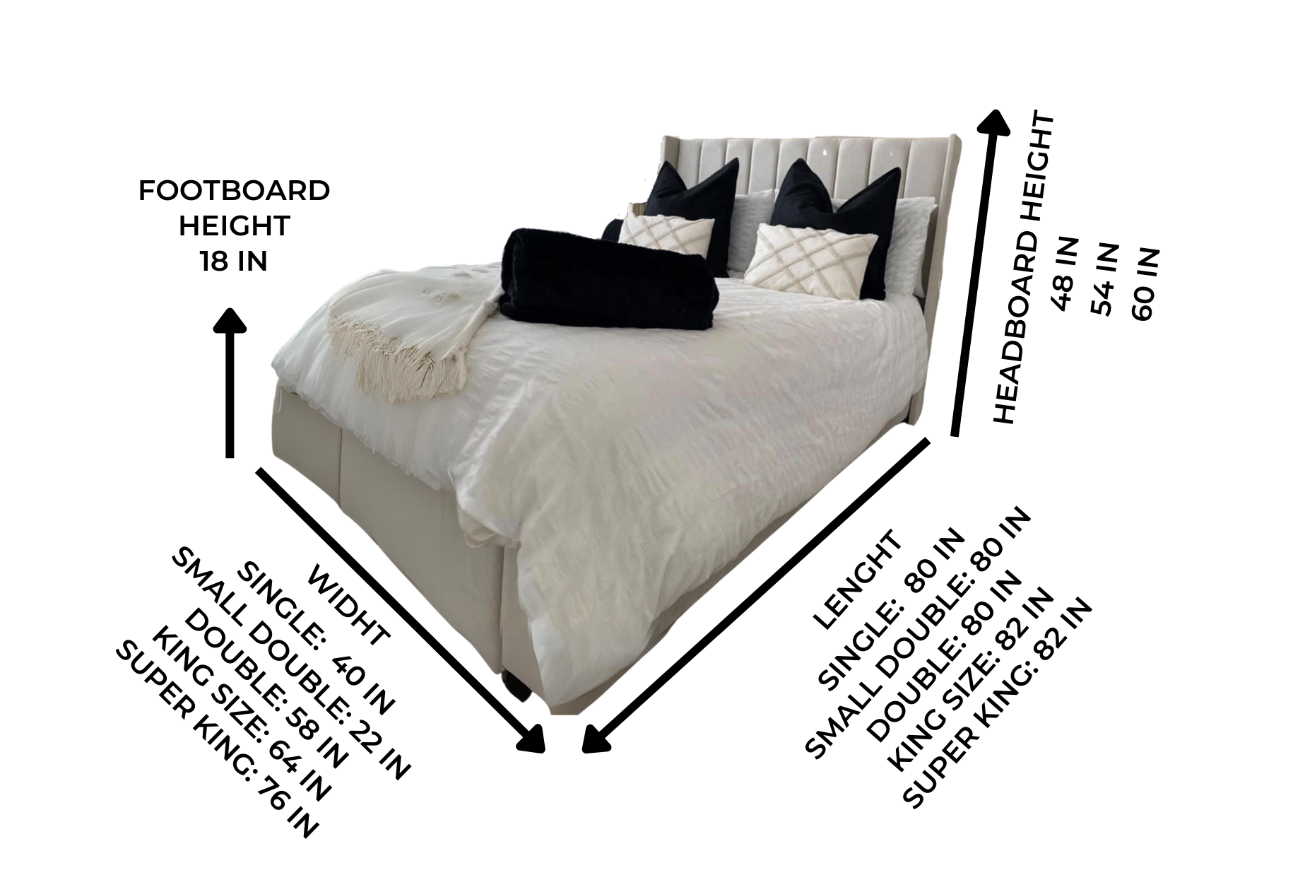 2024 Elenora Bed with Optional Ottoman Storage
