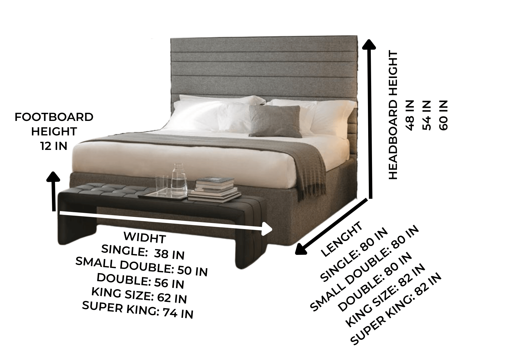 2024 Hemer Bed with Optional Ottoman Storage