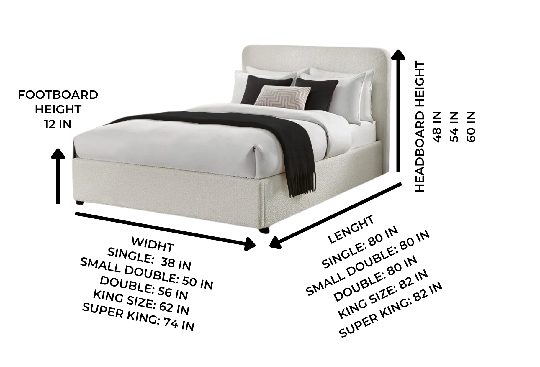 2024 Teddy Bed with Optional Ottoman Storage