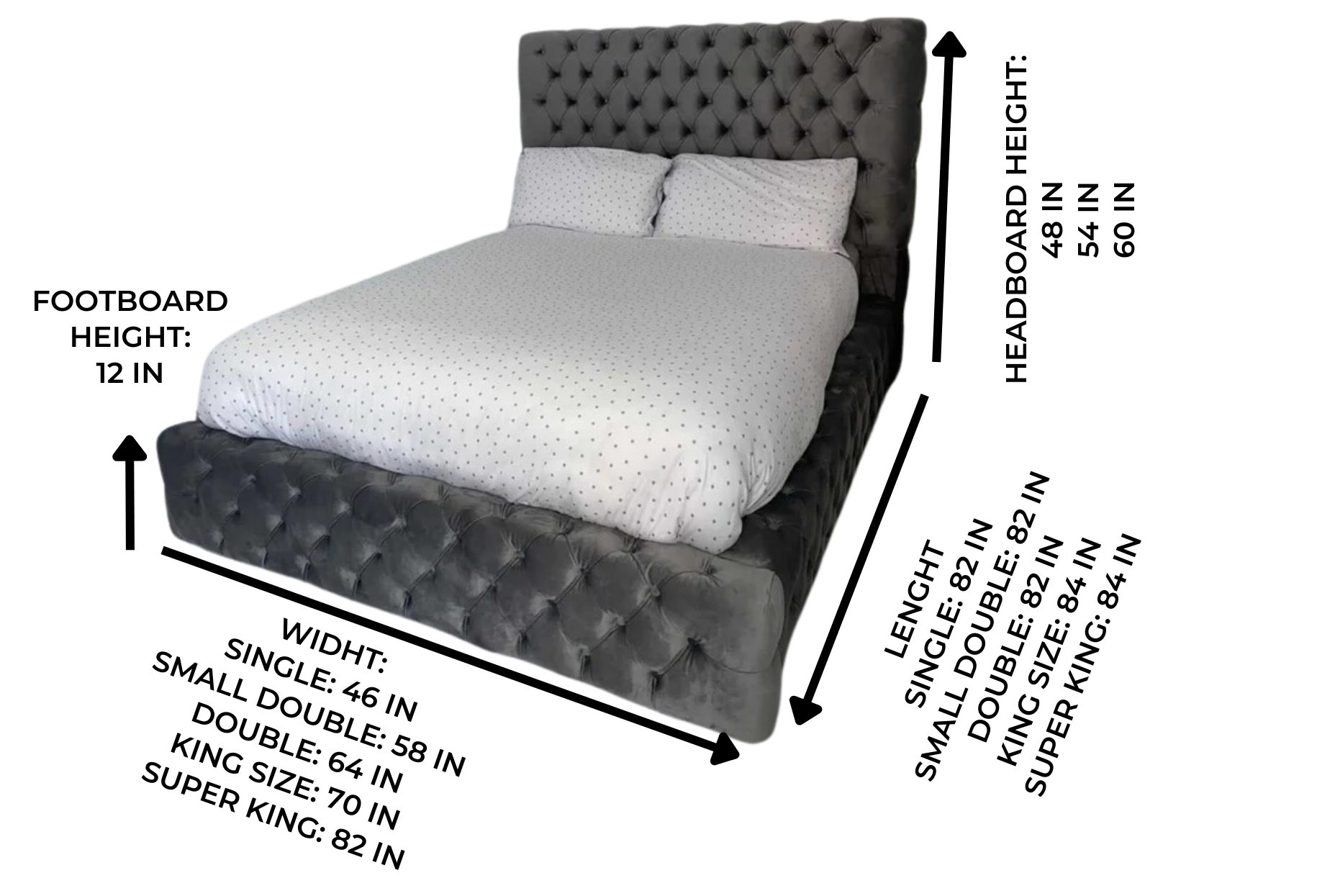 2024 Ambassador Bed with Optional Ottoman Storage